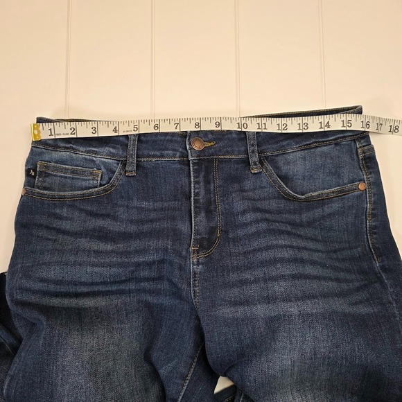 Judy Blue Size 31 Relaxed Fit Jeans Medium/Dark Wash Stretch Comfort JB82102 - Picture 7 of 10